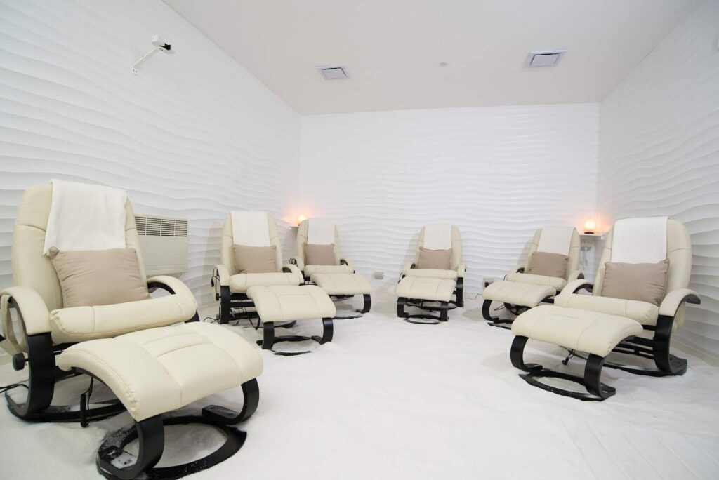 Salt therapy rooms