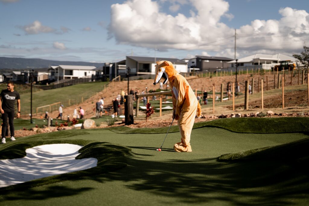 Shanx Mini Golf at the Links Shell Cove