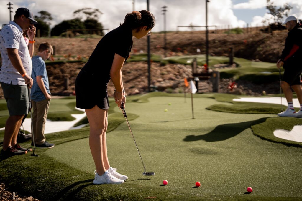 Shanx Mini Golf at the Links Shell Cove