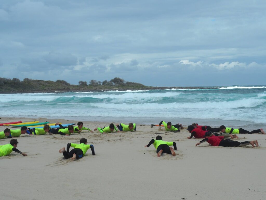 Land's Edge Foundation Surf School South Coast Gerroa 7 Mile Beach