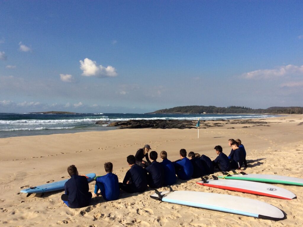 Land's Edge Foundation Surf School South Coast Gerroa 7 Mile Beach