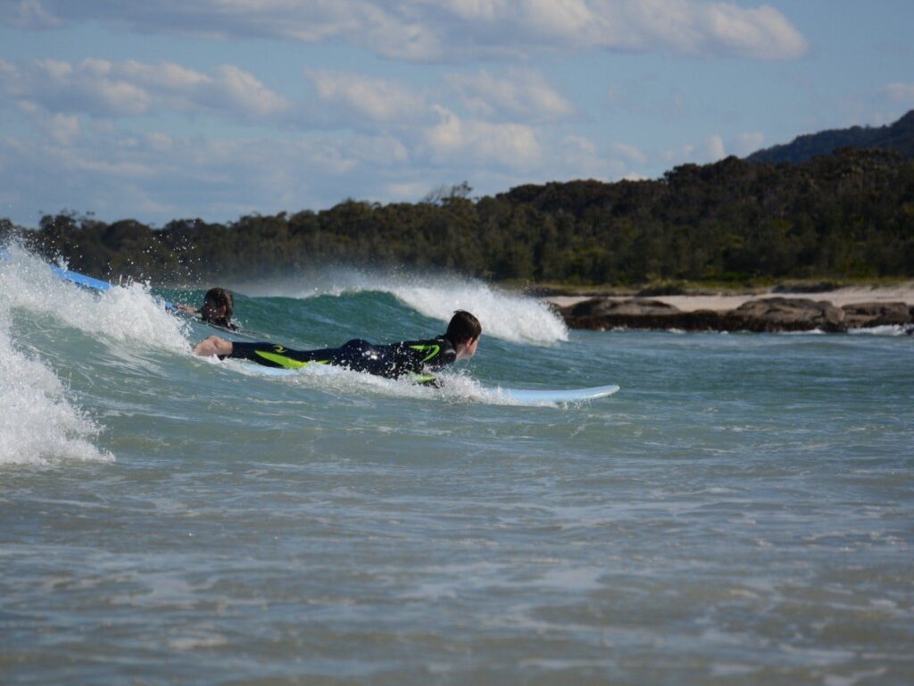 Land's Edge Foundation Surf School South Coast Gerroa 7 Mile Beach