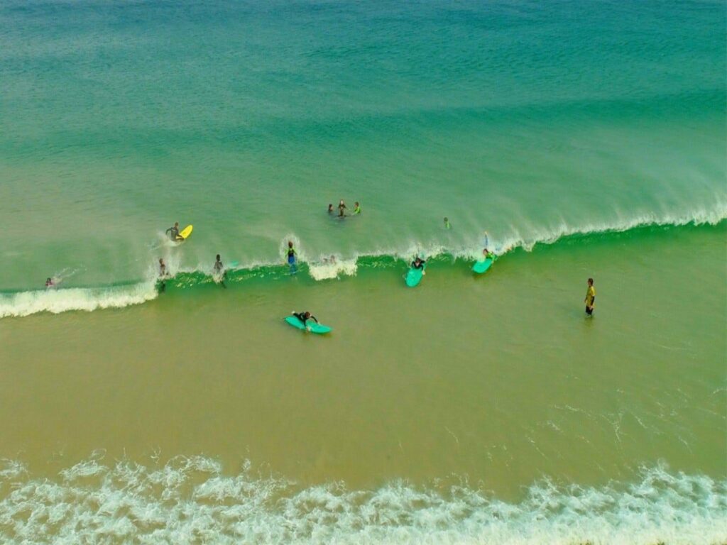Land's Edge Foundation Surf School South Coast Gerroa 7 Mile Beach