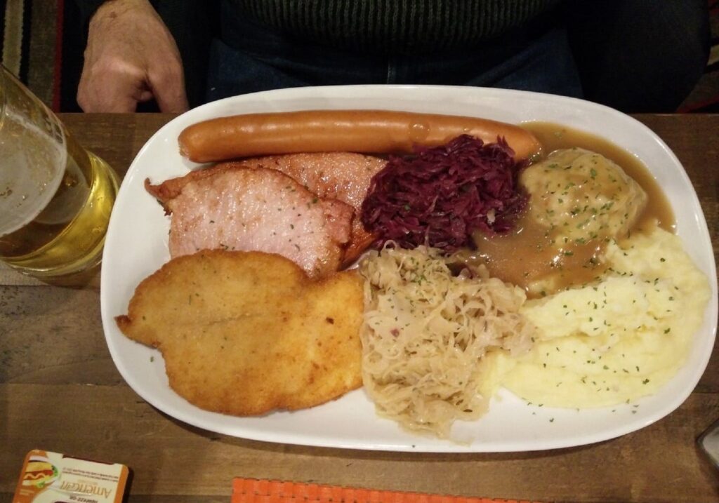 Food at the German Club