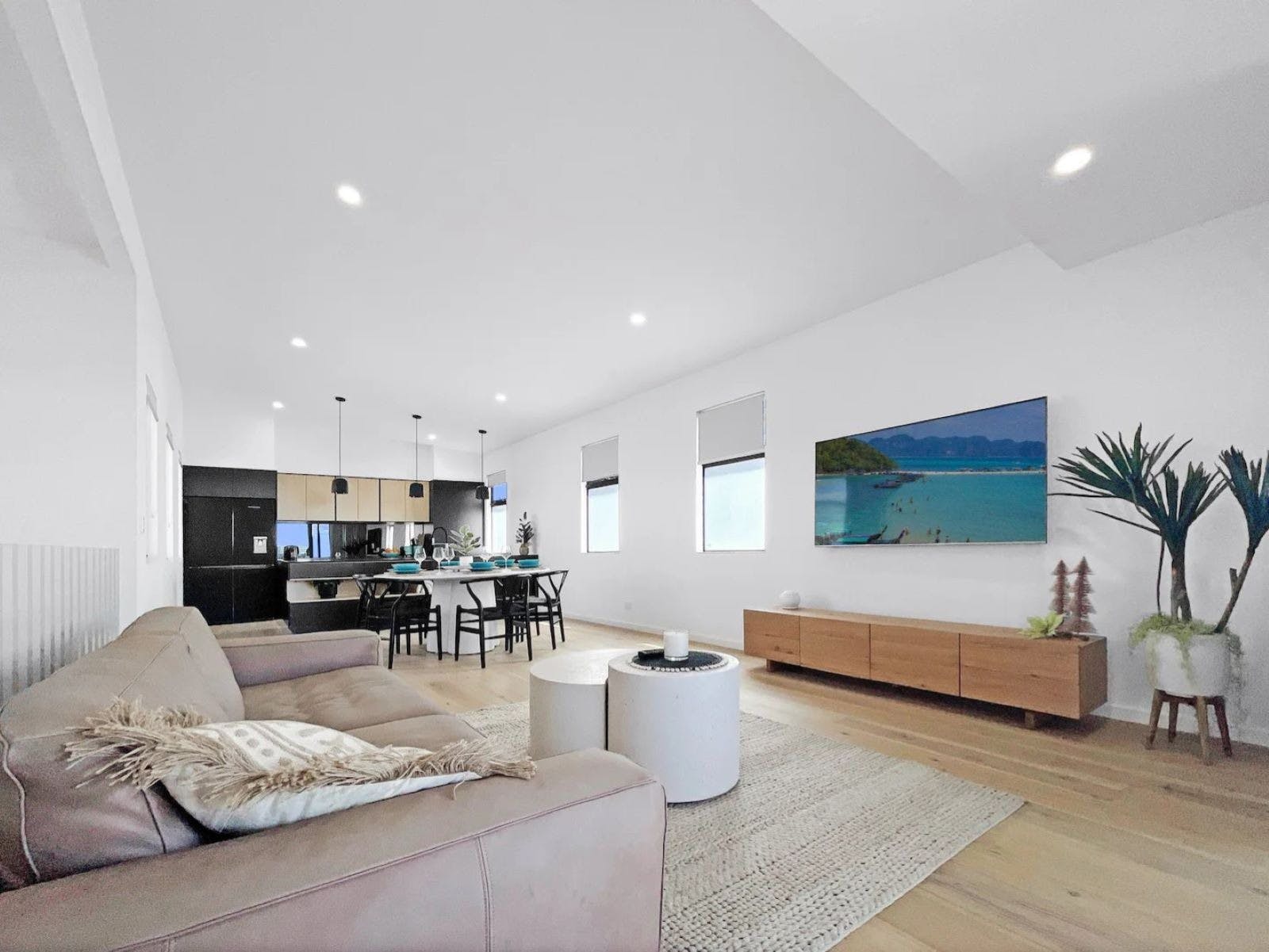 Lounge area at Beach Side Luxury at the Point, Shellharbour