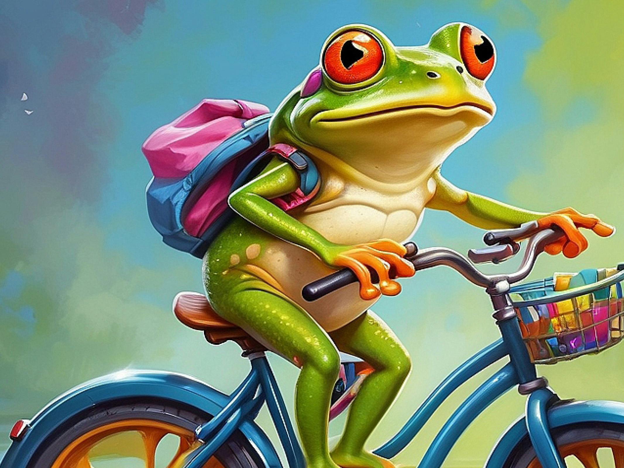 Frogs doing stuff