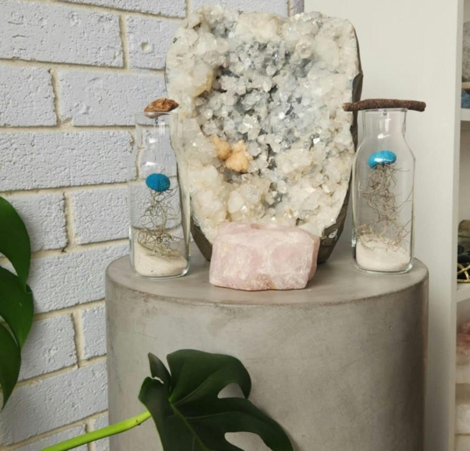 Crystals at Tranquility in a Jar @Rainbow Healing Rooms