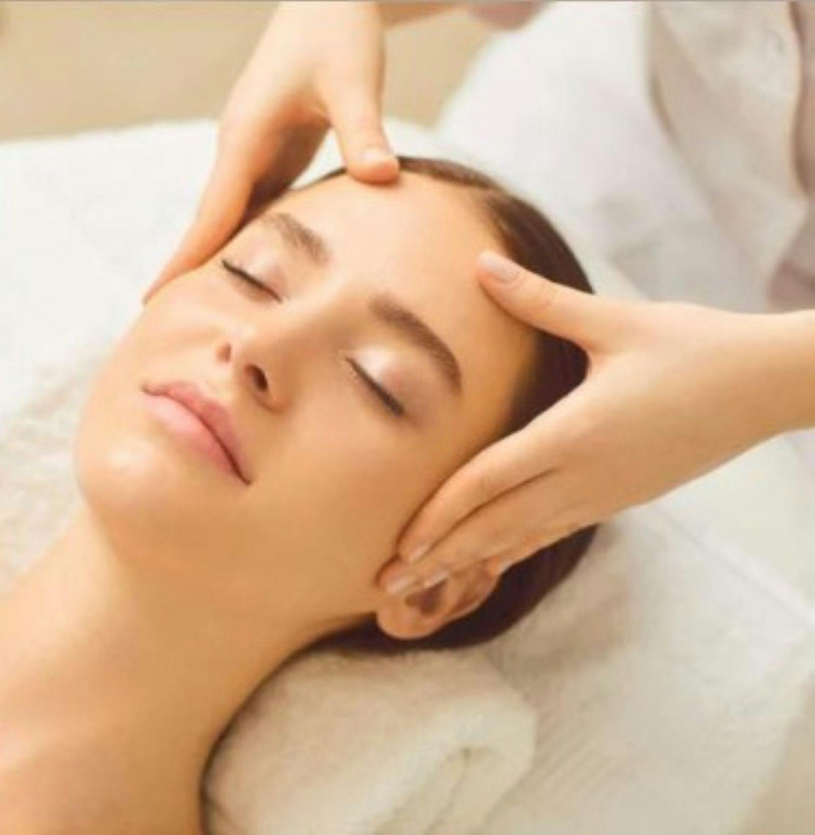 facial and scalp massage