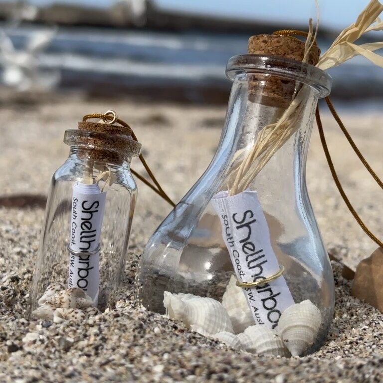 Message in Bottle Christmas Ornament
