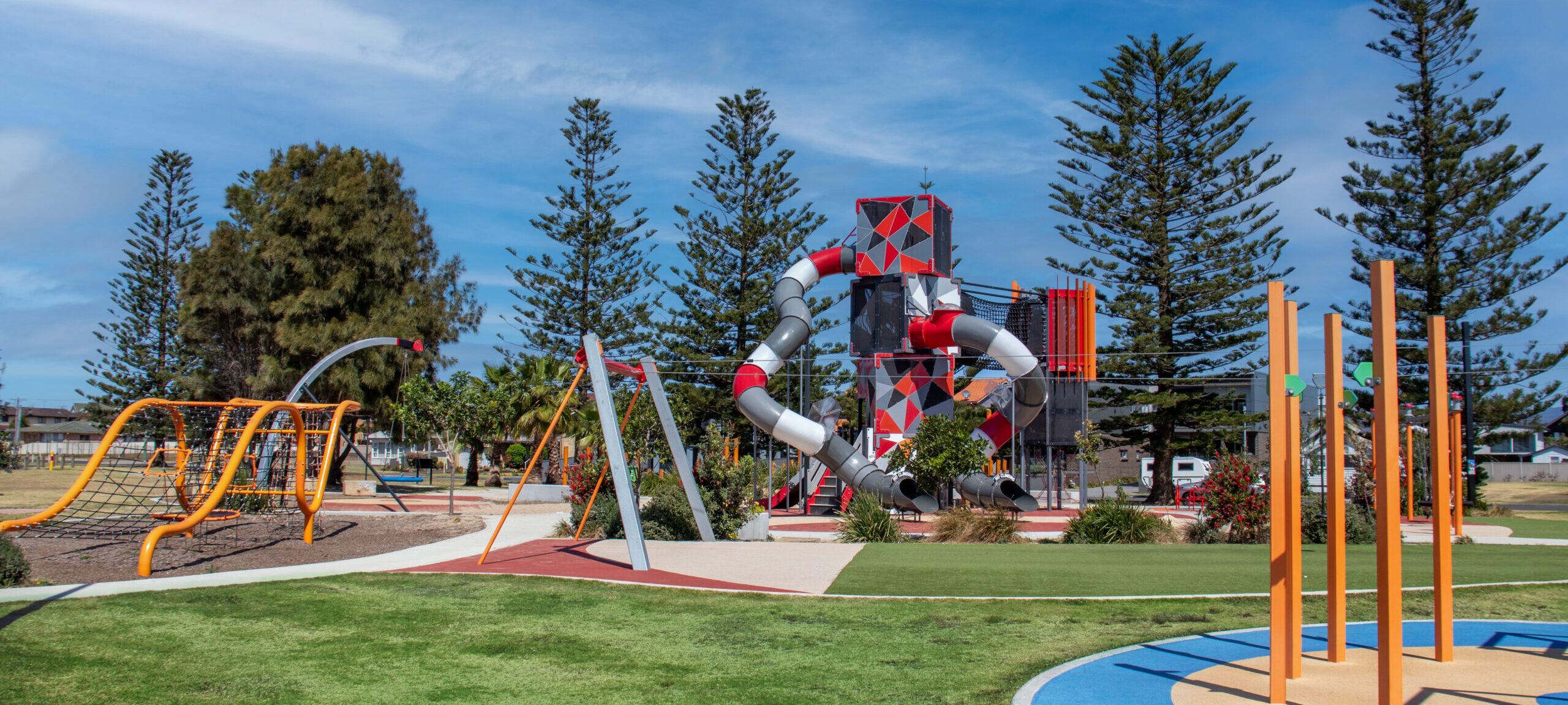 Red Lamp Playground Lake Illawarra