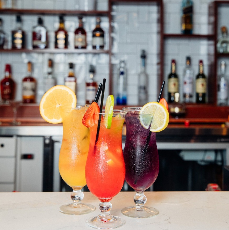 Cocktails at the Hotel Motel