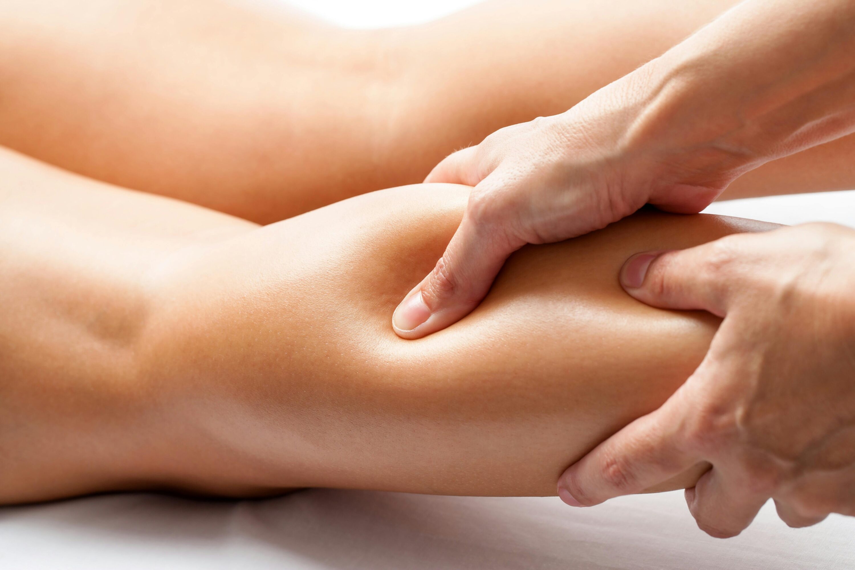 Calf kneading technique
