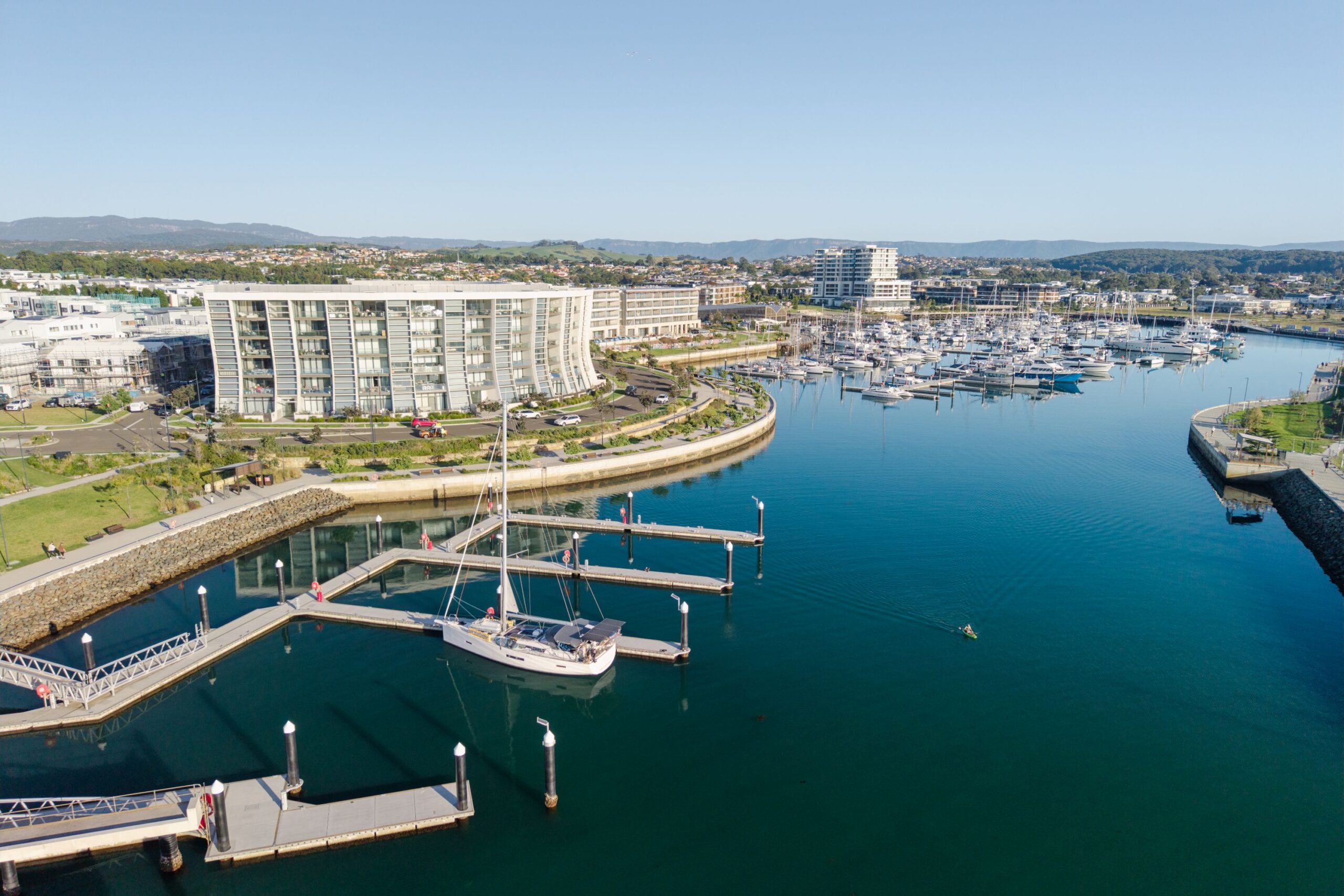 Shellharbour Marina Aerial View