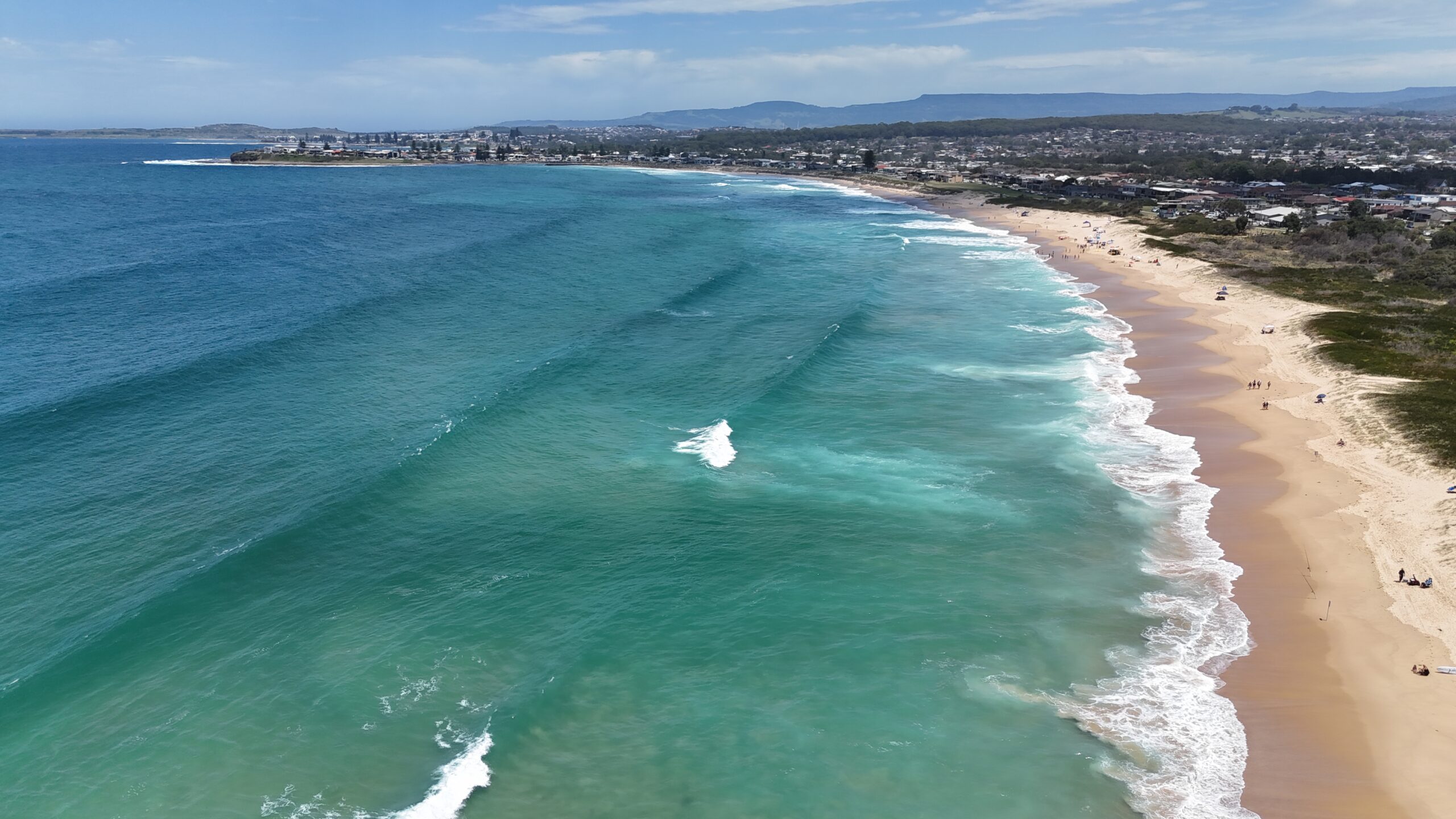 Aerial View of Warilla Beach