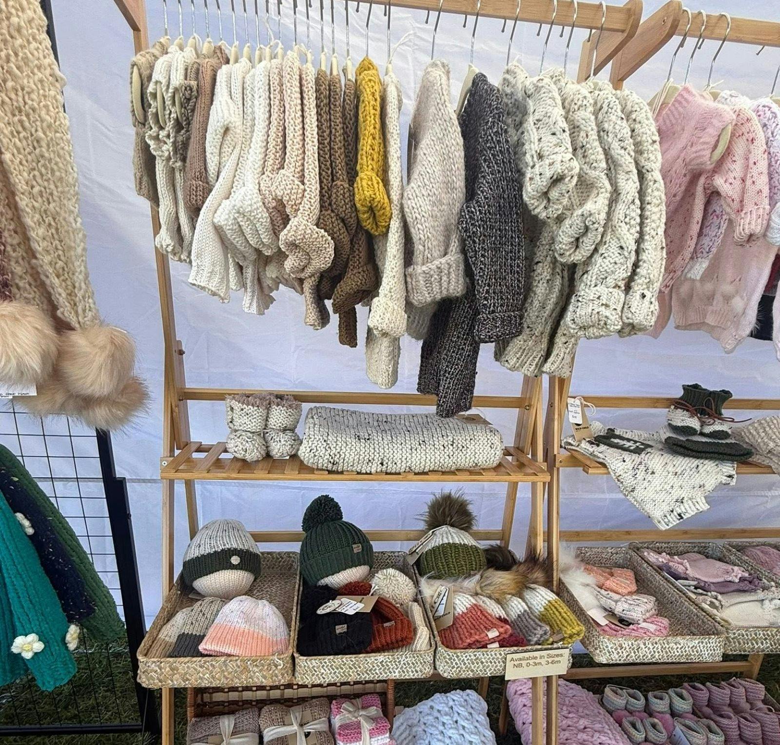 baby stall at the Nest Market
