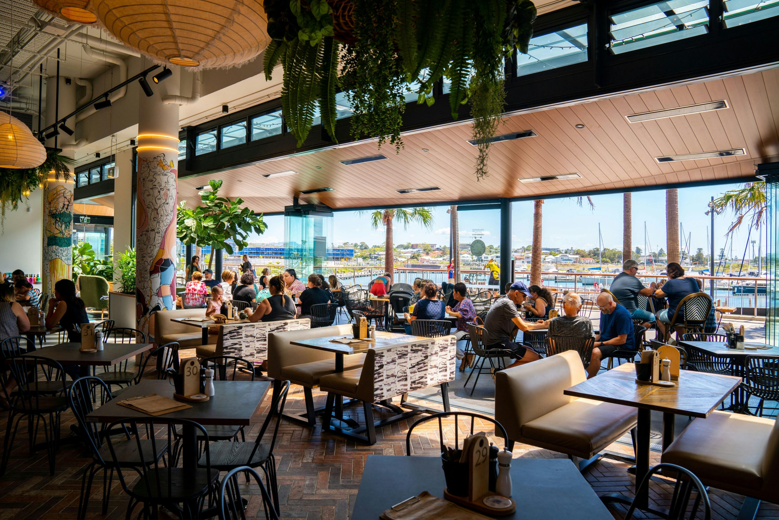 Venue with outlook